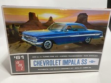 Amt 1961 Chevrolet Impala Ss Plastic Model Kit Sealed Amt 1961 Chevrolet Impala Ss Plastic Model Kit Sealed