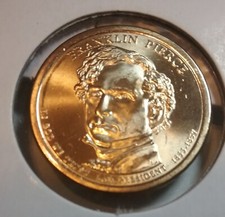 2010 Franklin Pierce Presidential P Dollar - BU - Uncirculated