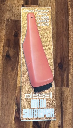 Vintage 1974 Bissell Mini Sweeper For Home~Camper~Auto W/Original Box~MCM~*READ* - 第 1/13 張圖片