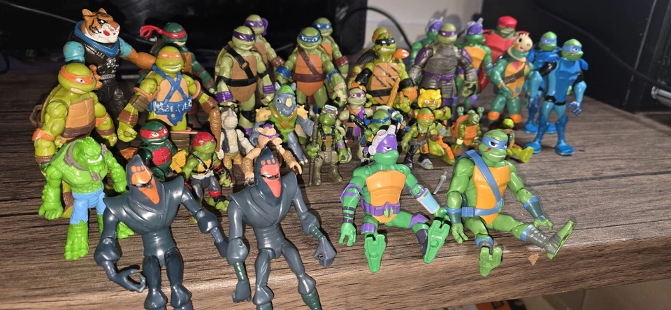 Lote de figuras de acción Teenage Mutant Ninja Turtles TMNT 2012 en adelante Foto 3 de 4