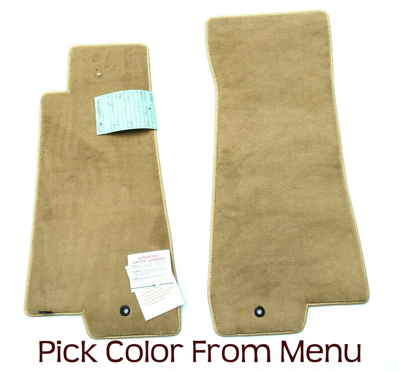 Lloyd's Floor Mats 2PC Fits Jaguar XK8 19972006 w/1 Grommet Pick