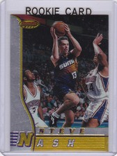 STEVE NASH ROOKIE CARD 1996/97 Bowman's Best PHOENIX SUNS Basketball NBA RC