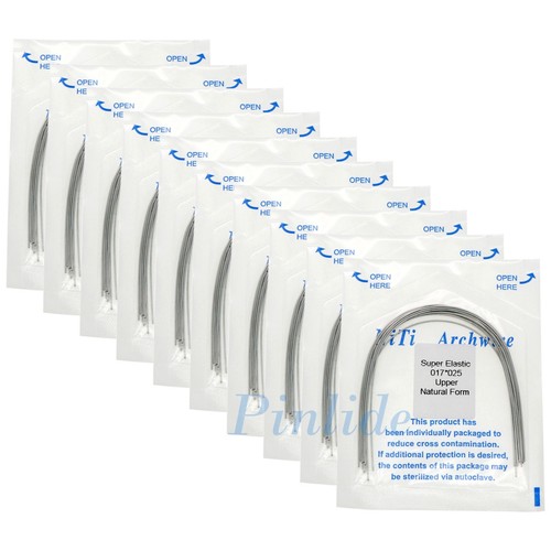 100 piezas de alambre dental Ortho Niti arco súper elástico forma natural redondo rectangular - Imagen 59 de 81