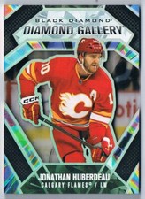 2022-23 BLACK DIAMOND GALLERY JONATHAN HUBERDEAU CALGARY FLAMES #DG-JH
