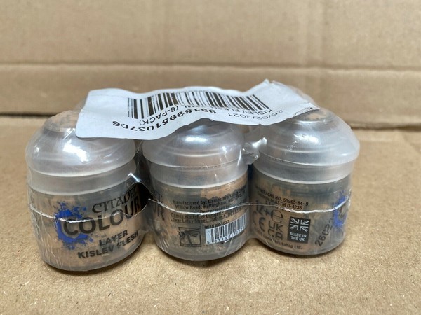 Citadel Colour Layer - Kislev Flesh 6 X 12Ml/ 17,60€ (100Ml/ 24,44€) (Ur)-image