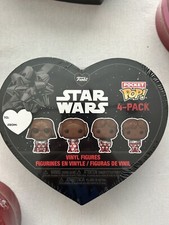 SEALED FUNKO POP: Star Wars  Valentines Day 4PK Walmart Exclusive Chocolate