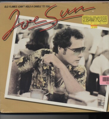 SEALED Joe Sun old flames can't hold a candle to you 1978 Vinyl Record LP