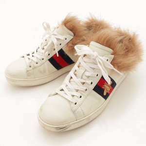 gucci ace sneakers with fur