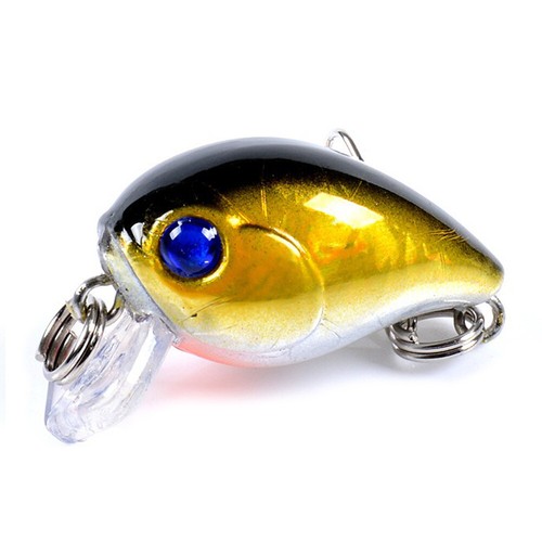 10PCS Esche da Pesca 1,5g/3cm Minnow Esche Galleggianti Plastica Laser - Foto 7 di 16