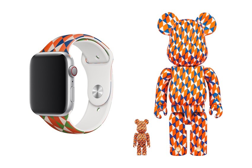 Barry McGee be@rbrick 400%＋100%＋ウォッチベルト Medicom BE@RBRICK Barry McGee 400% 100% + Bearbrick Apple