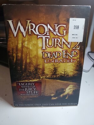 Wrong Turn 2: Dead End (DVD, 2007) With Slipcase 