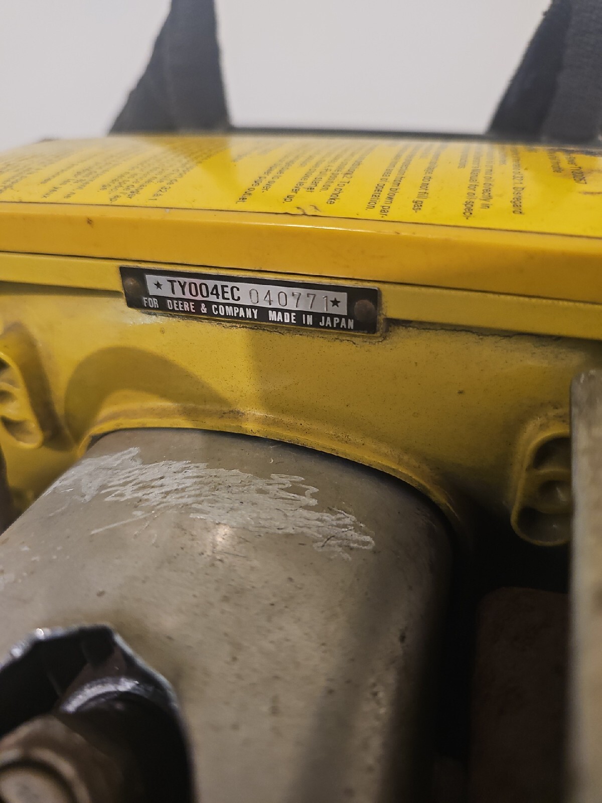 John Deere Backpack Power Blower TY20257 40CC Vintage eBay