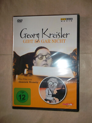 NEU Georg Kreisler gibt es gar nicht (2014, DVD) Dokumentation + Videos NP 12  