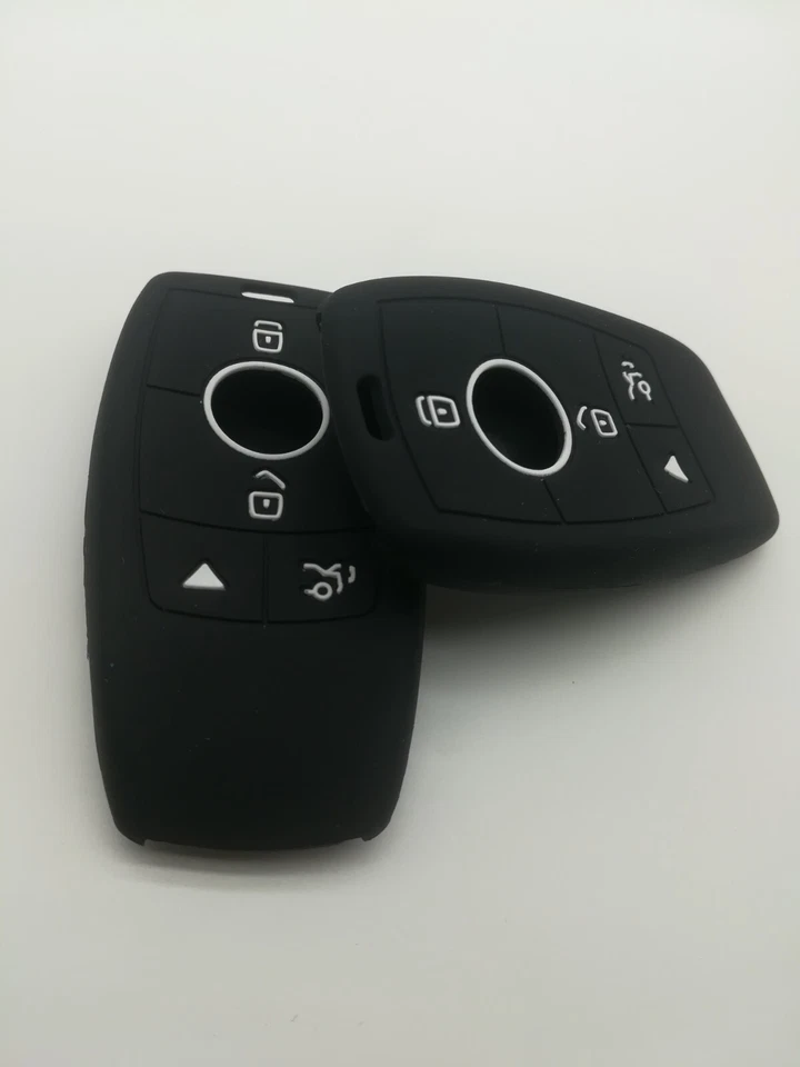 5*Cubierta de llave de llavero para Mercedes-Benz C63 AMG C GLA GLC GLE IYZ-MS2 2016-2020 Foto 3 de 4