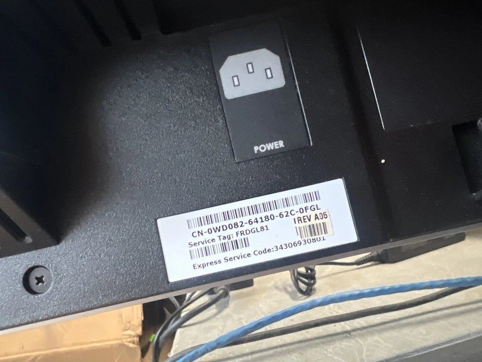 Dell W2306C 23 inch (1366 x 768) 60Hz LCD TV Television Monitor gaming no Remote - Image 4 of 4