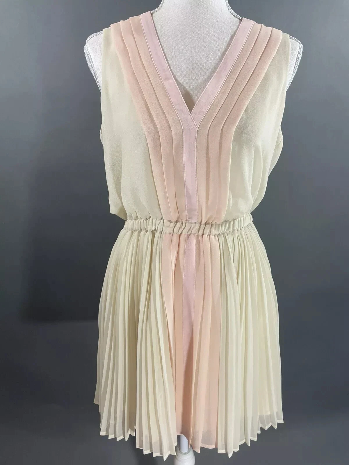 UNDERCOVER Abito Victoria's Secret plissettato in chiffon milticolor XS