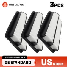 3pcs Engine Air Filters For 2011 2012 2013 2014 2015 - 2017 Honda Odyssey 3.5L