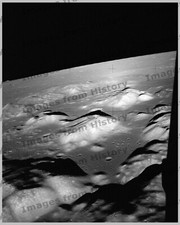8x10 Print Apollo 17 Command Service Module taken from Lunar Module 1972 AP04