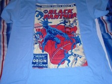Marvel Black Panther Comic Book Youth Size XL 14/16 T Shirt NEW