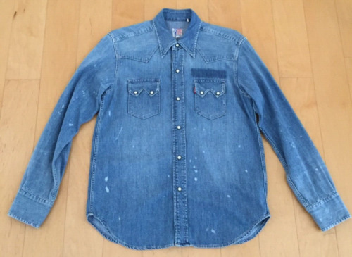 Levi's Vintage Clothing | 1950s Crew Sweatshirt Indigo Small