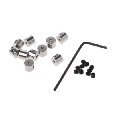 10 Pcs Pin Keepers Pin Safe Locks Pin Backs Clasp Locking Pin with Wrench Tools