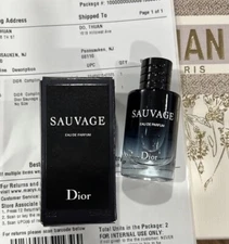 Sauvage Dior Eau De Parfum MINATURE 10ml / 0.34 oz