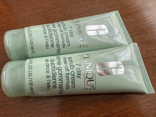 Lot Of 2 Clinique 7 Day Scrub Cream Rinse-Off Formula 3.4 Fl Oz Each NEW - Picture 6 of 6