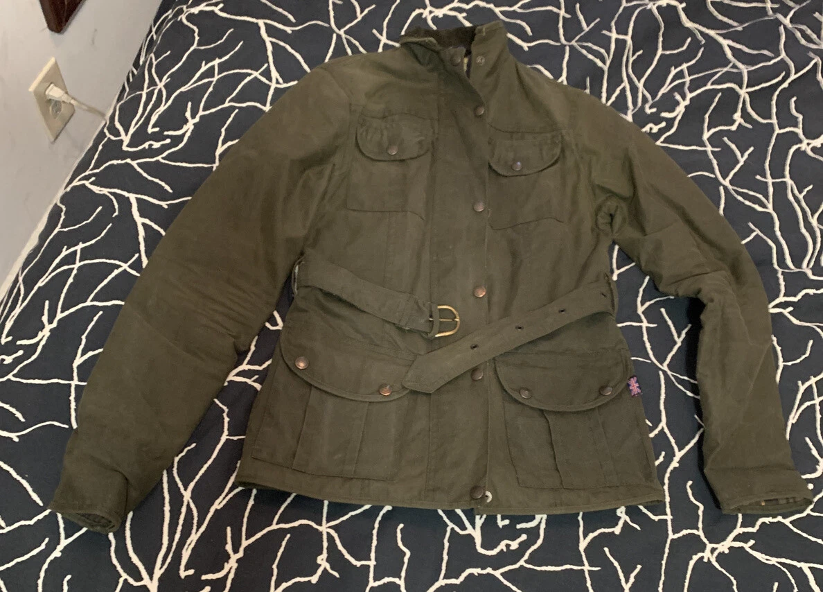 Greenbelt Womens Wax Jacket Size 8 Made In England eBay