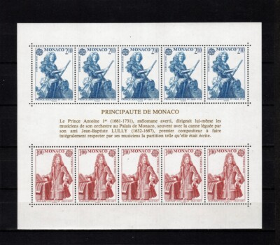 MONACO Europakarte CEPT 1985 postfrisch **/MNH