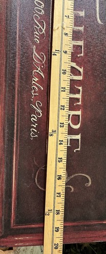 FRENCH VINTAGE Wall Theatre Hanging - Picture 11 of 14