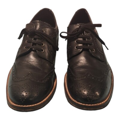 ?Franco Fortini Black Leather Lace-Up Oxfords•Sz 9 Amazon.com | Franco Fortini Bradley - Men main image 2