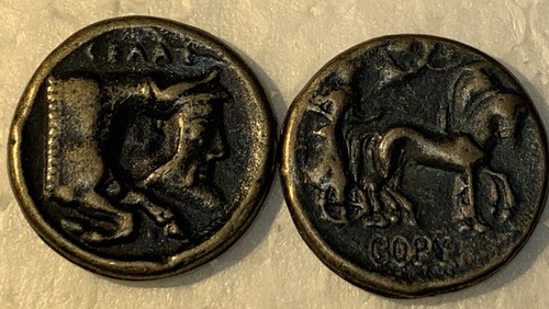 Julius Caesar Roman Empire Coin Token Reproduction 23mm Lot Of 1