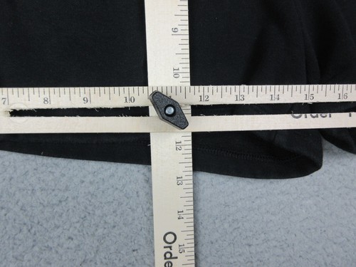 North Face Shorts Girls Large Black Logo Casual Sweat Outdoor Youth Kids 26x12 - Picture 7 of 11