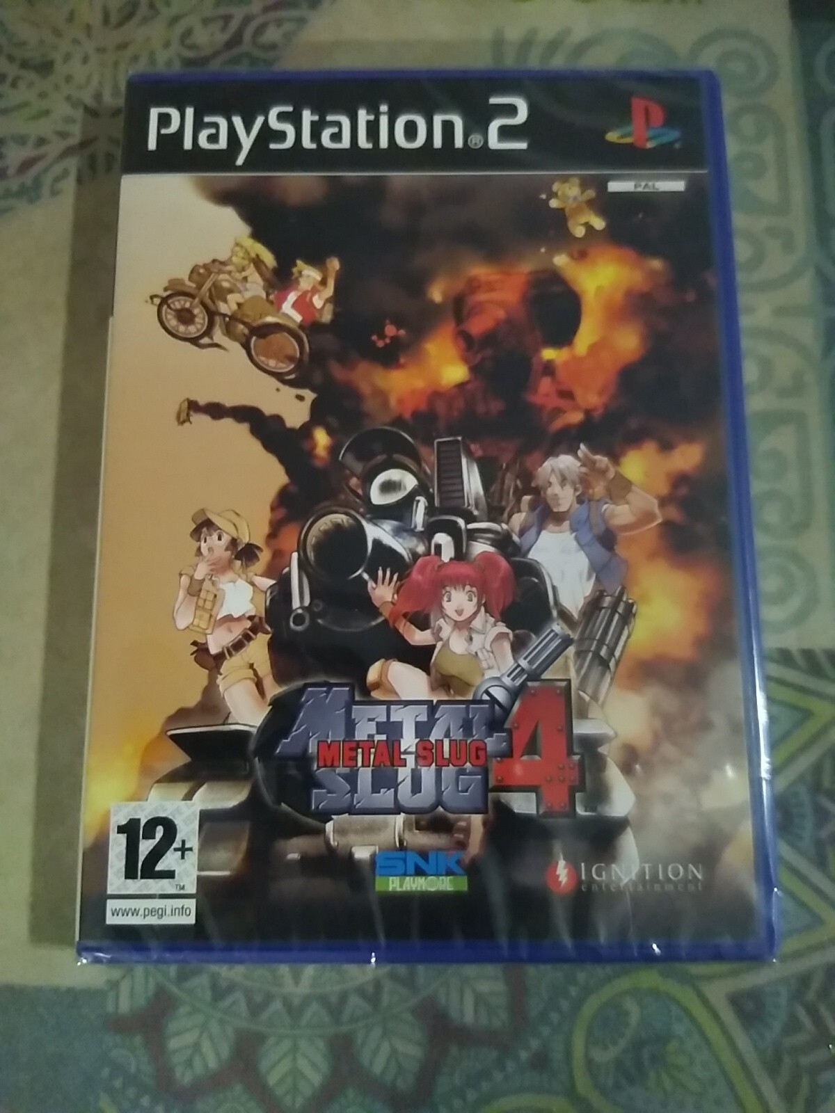 Metal Slug 4 - PS2 PlayStation 2 - PAL Fr - Neuf Sous Blister - SNK 