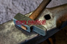Martillos de cabeza/cara de goma de martillo de herrero de forja estilo francés de tres libras