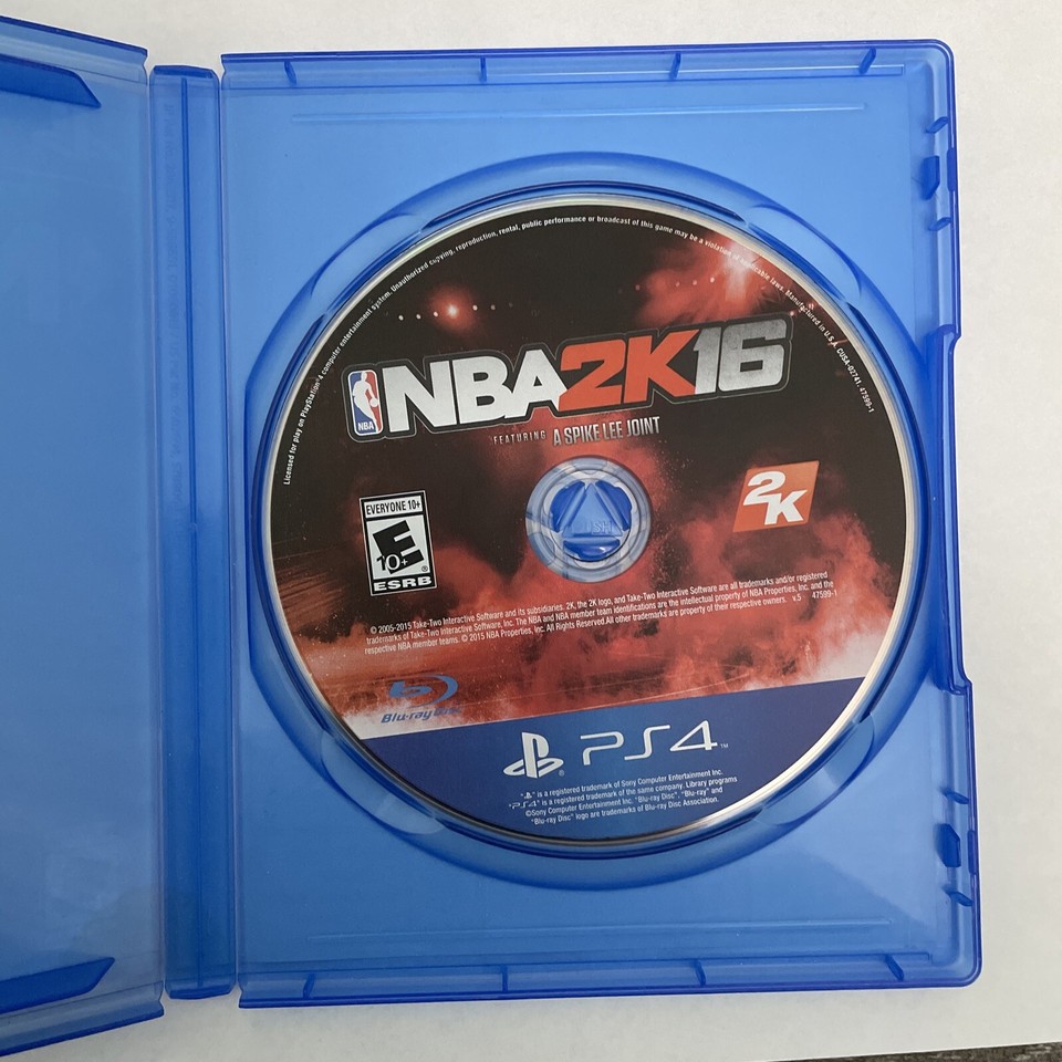 NBA 2K16. Sony Playstation 4. PS4. Anthony Davis Cover. Free Shipping