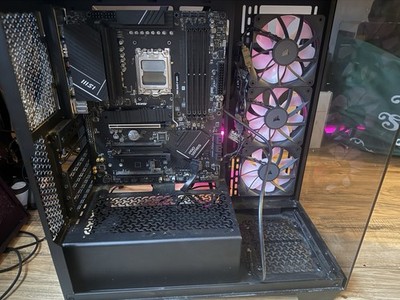 Corsair 3500x ARGB Case W/ MSI B650-b Pro AM5 Motherboard Bundle