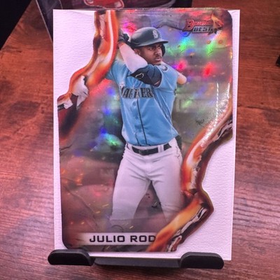 2021 Bowman's Best - Heatwave Die-Cut Julio Rodriguez #HW-27 (RC)