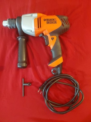 Black Decker Hammer Drill DR601    OG 1/2 in Chuck Key + Aux Handle Inc. 