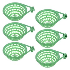  6 Pcs Bird Nests Pigeon Nesting Bowl Sleeping Hut Dishes for Cage