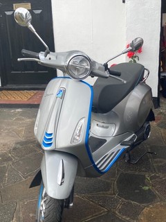 Vespa electric scooter