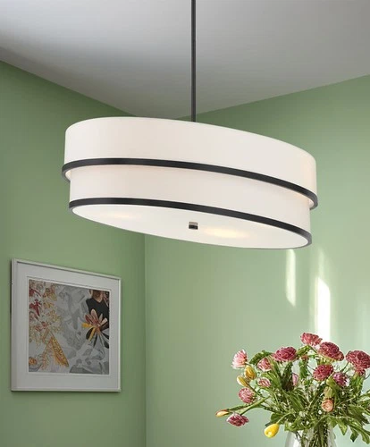 Minka Lavery 2449 Cascade 4 Light 42"W Pendant - Coal - Picture 3 of 8