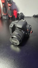 Canon EOS Rebel T7i Digital SLR Camera 18-55mm Lens Autofocus Wi-Fi Black