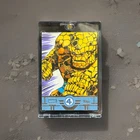 2026 Topps Finest Fantastic Four The Thing 1/1 Silver Foil Sketch