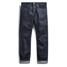 RRL by Ralph Lauren Slim Fit Selvedge Jean Once Washed 3