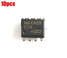 10Pcs SOP8 MAX488ESA MAX488 SOP-8 Transceivers Maxin RS-485 RS-422 Ic New qh