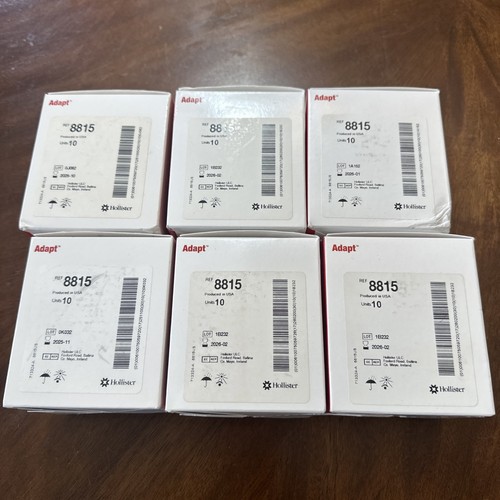 6 Boxes Hollister 8805 CeraRing Ostomy Barrier Ring Exp 2025-11 , 2026-02