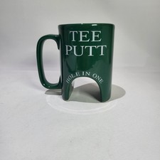 Novelty mug golf hole in one tee put putting cup driver tee off green  (8)