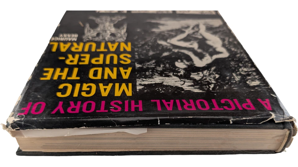 Maurice Bessy A Pictorial History of Magic and the Supernatural HC DJ 1968 5th Foto 4 de 4