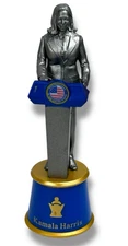 2020 Battle for the White House Chess Piece Kamala Harris Silver New in Box